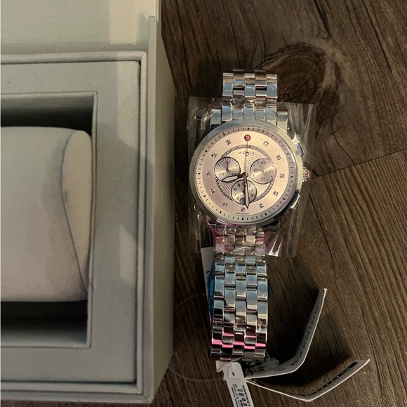 Michele Diamond Dial Women's Watch - Picture 7 of 12